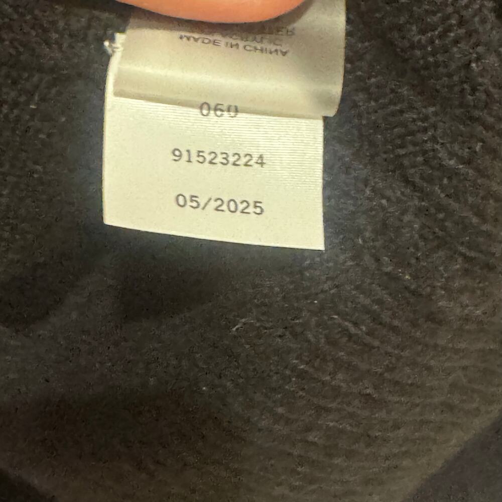 Vince Camuto Crewneck Lurex Star Sweater in Rich Black White Stars Size XL NWT - Picture 7 of 10